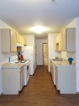 Ashbury Residential Suites galley kitchen