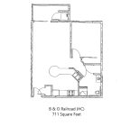 Town Square Residential Suites b & o railroad floor plan