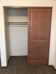 Town Square Residential Suites bedroom closet