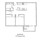 Town Square Residential Suites boardwalk floor plan