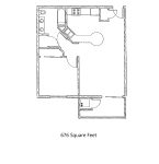 Town Square Residential Suites pacific avenue floor plan