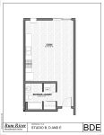 Rum River Residential Suites studio floor plan