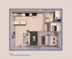 Clearwater Residential Suites - Aster floor plan