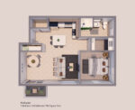 Clearwater Residential Suites - Blazingstar floor plan