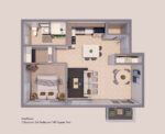 Clearwater Residential Suites - Mayflower floor plan