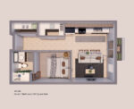 Clearwater Residential Suites - Vervain floor plan